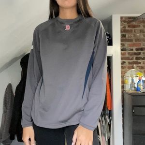 GREY RED SOX WARMUP AUTHENTIC MLB